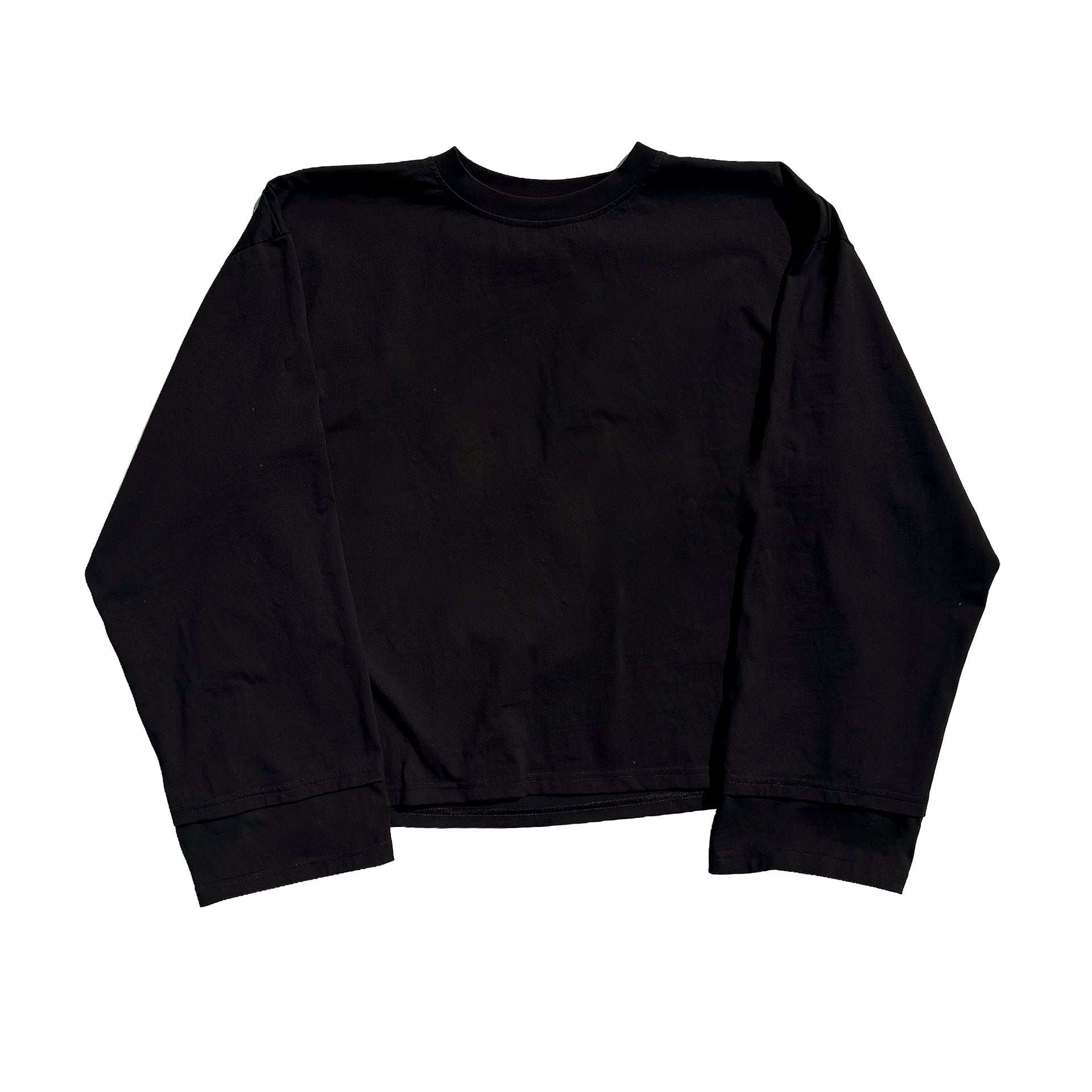 LONGSLEEVE - BLACK  BLANK