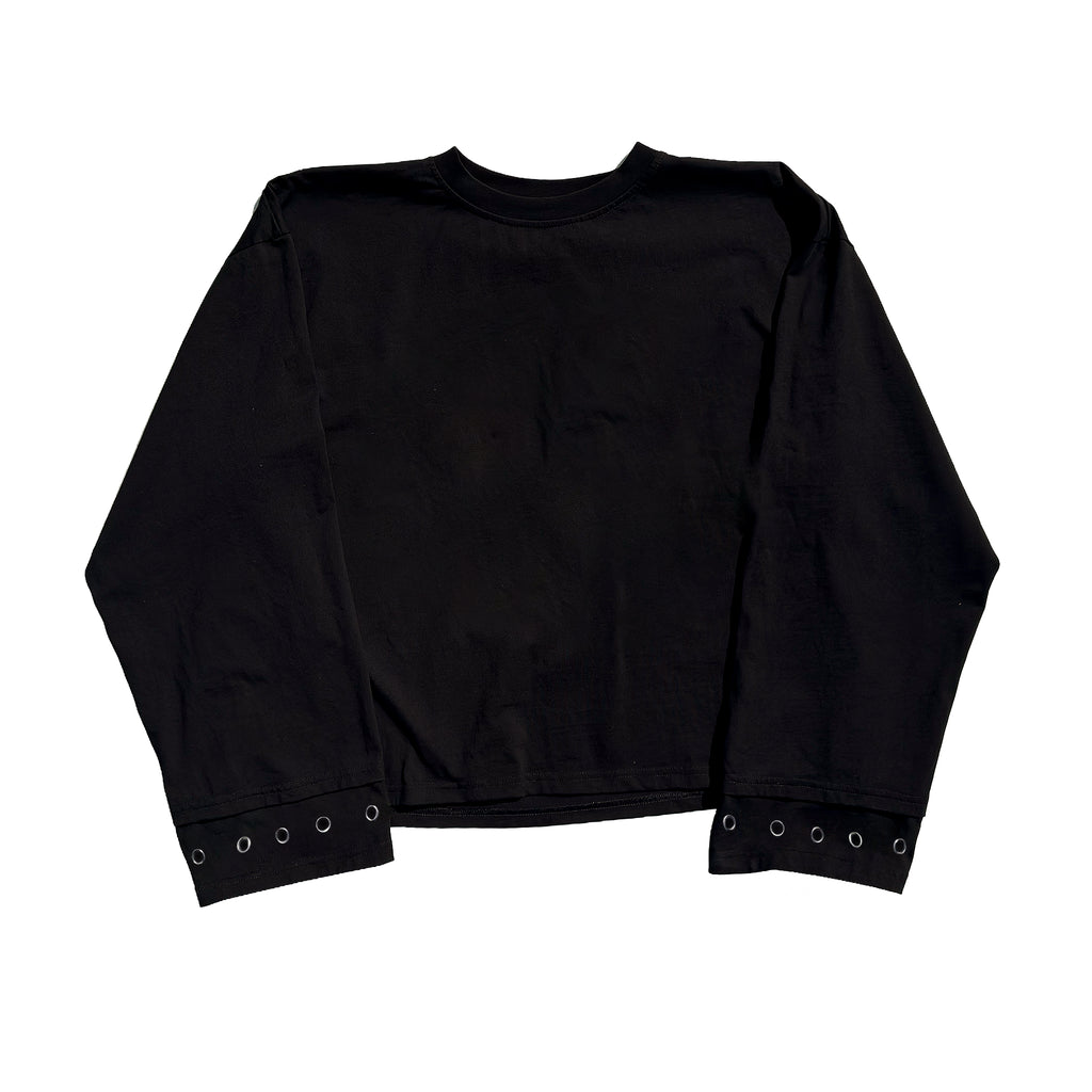 LONGSLEEVE - BLACK  BLANK