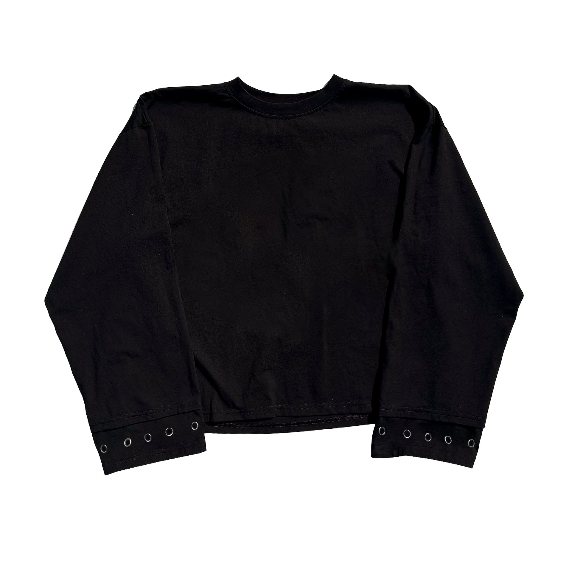 LONGSLEEVE - BLACK  BLANK