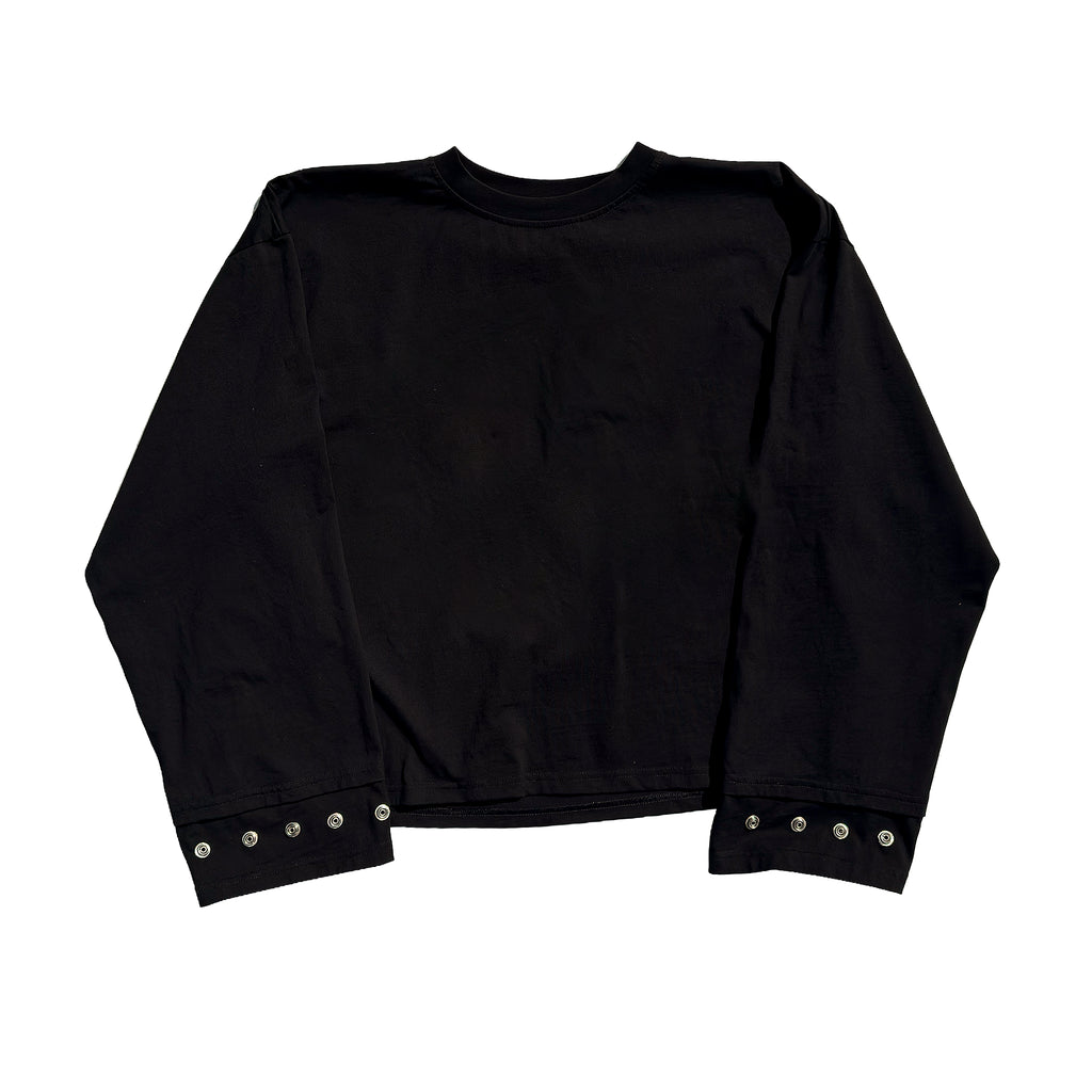 LONGSLEEVE - BLACK  BLANK