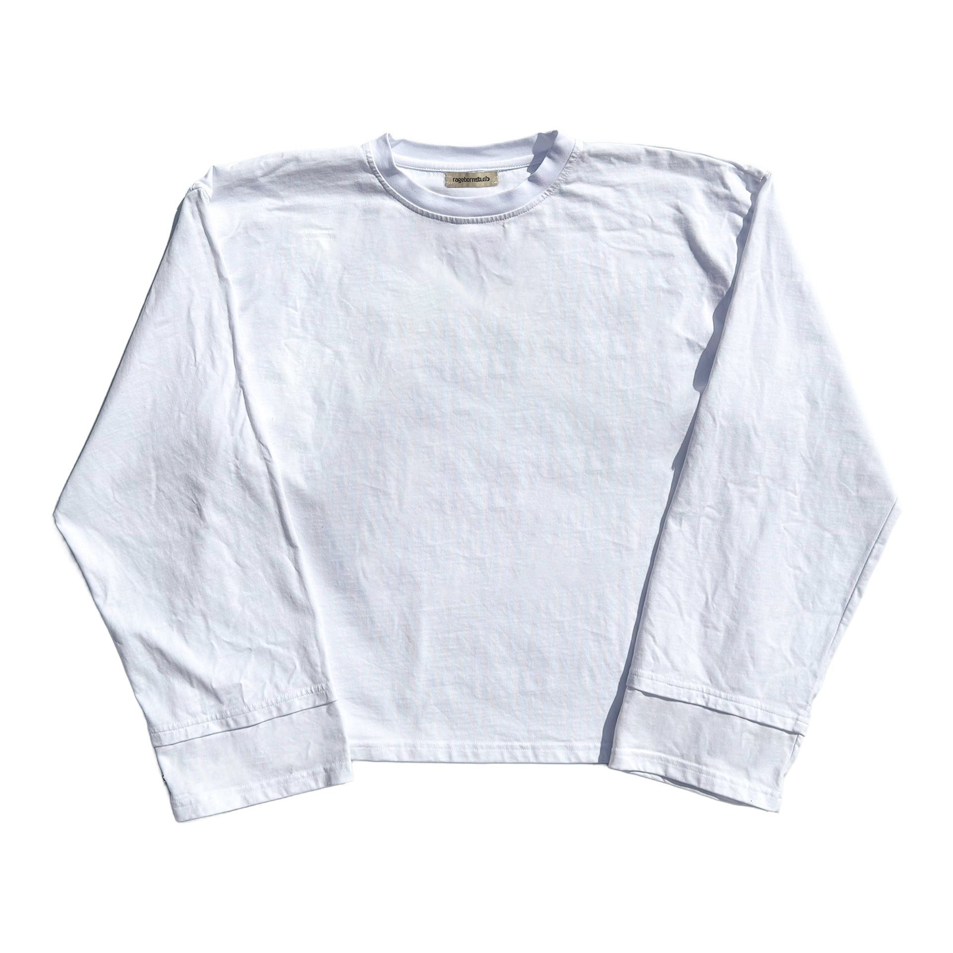 LONGSLEEVE - WHITE  BLANK