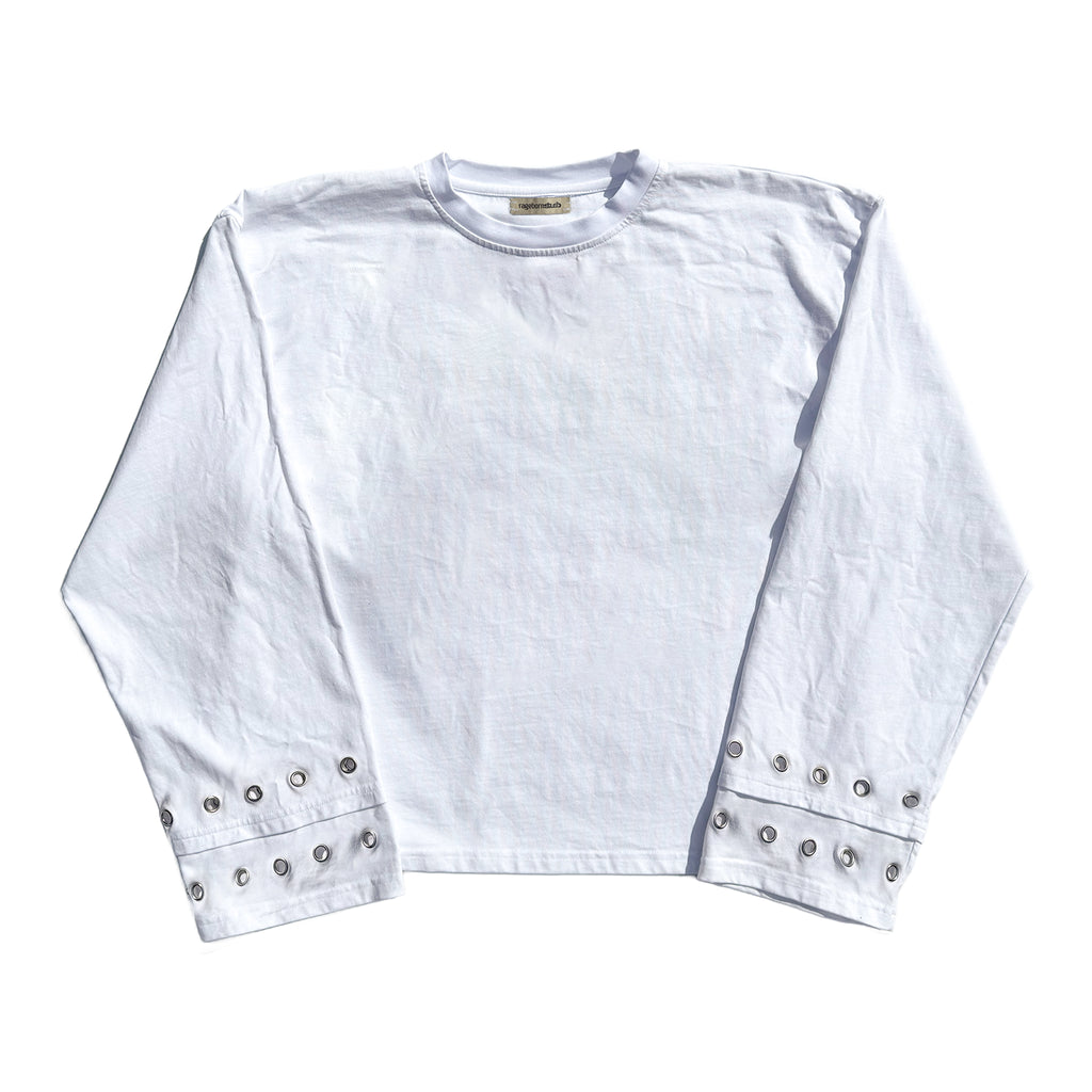 LONGSLEEVE - WHITE  BLANK