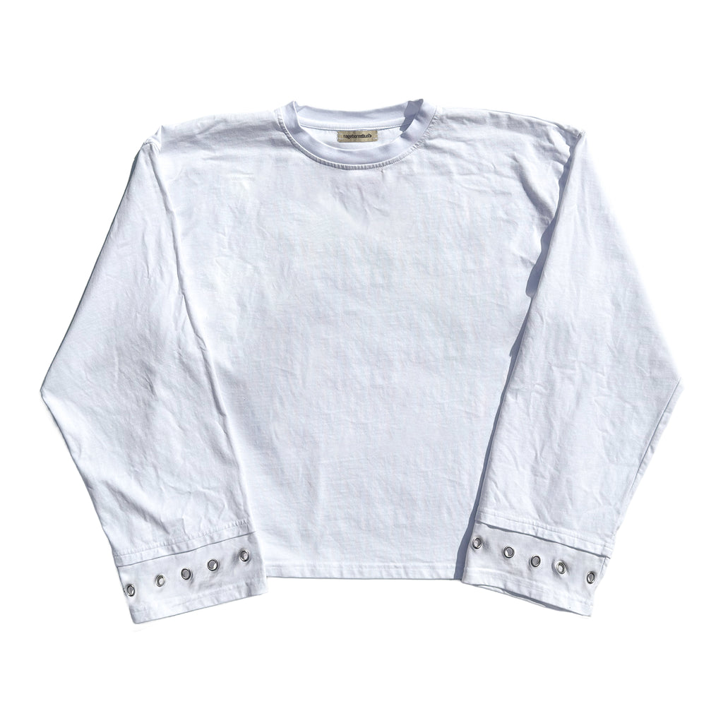 LONGSLEEVE - WHITE  BLANK