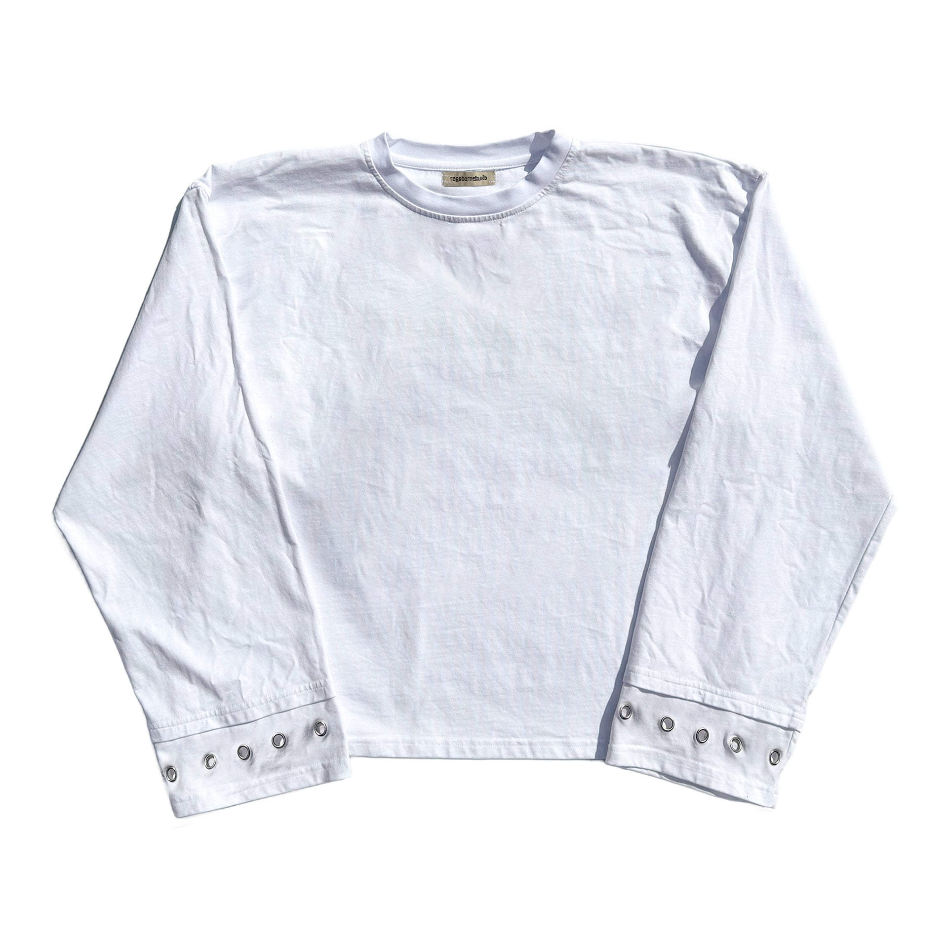 LONGSLEEVE - WHITE  BLANK