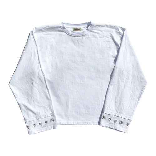 LONGSLEEVE - WHITE  BLANK