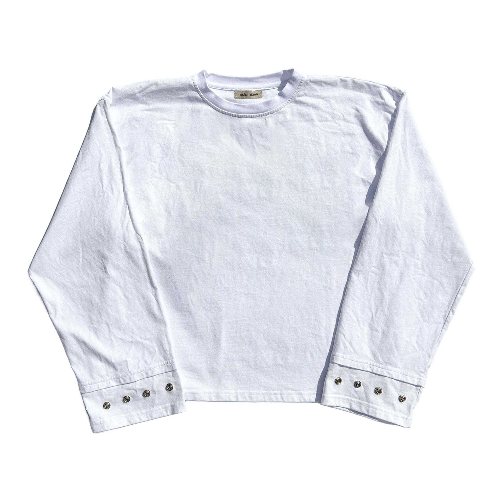 LONGSLEEVE - WHITE  BLANK
